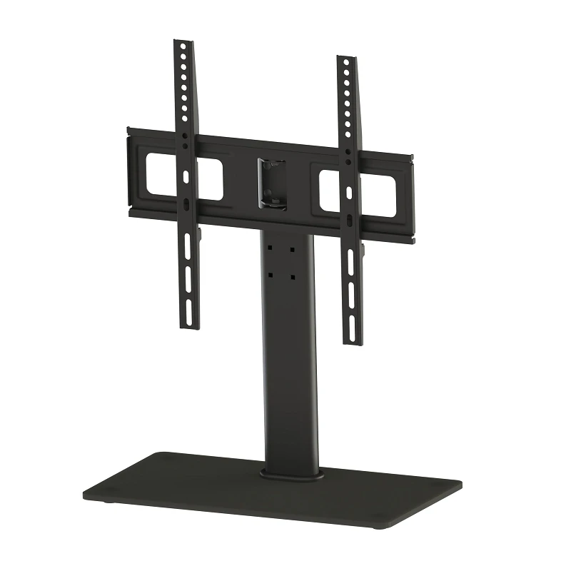 Height Adjustable TV Stand With Glass Base DM401S